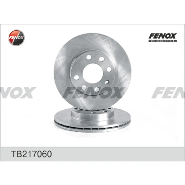 Гальмівний диск Daewoo Lanos 13 1.3 Fenox (TB217060O3)