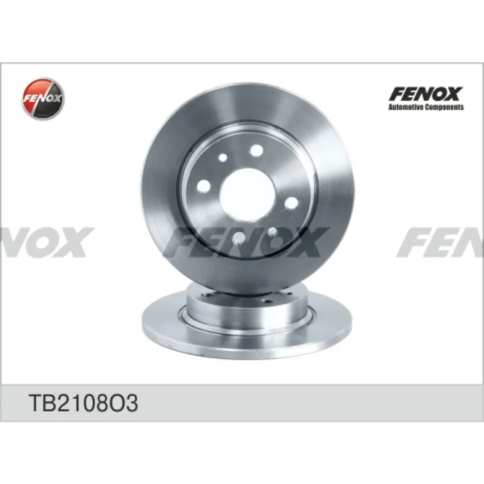 Гальмівний диск ВАЗ 2108 Fenox (TB2108O3)
