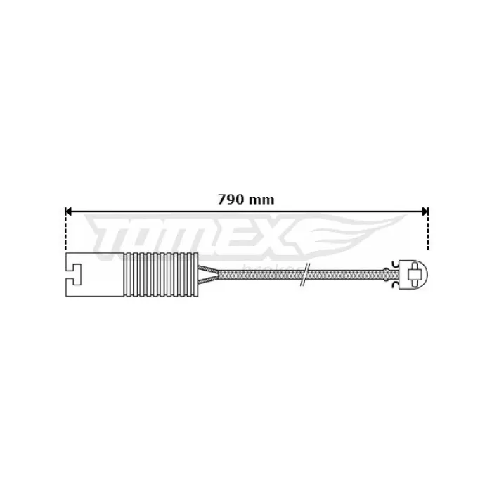 Датчик зносу гальмівних колодок Tomex (TX 30-30)