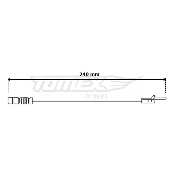 Датчик зносу гальмівних колодок Tomex (TX 31-11)