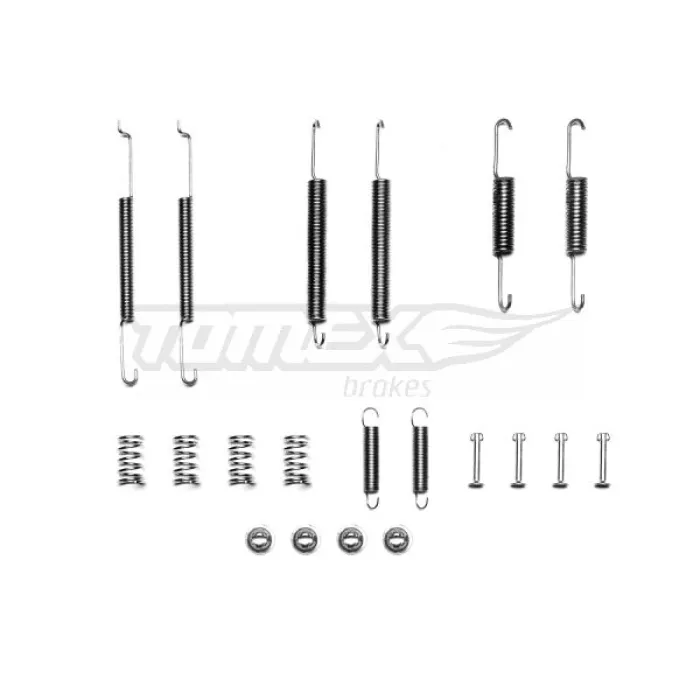 Ремкомплект гальмівних колодок барабанних Tomex (TX 40-12)