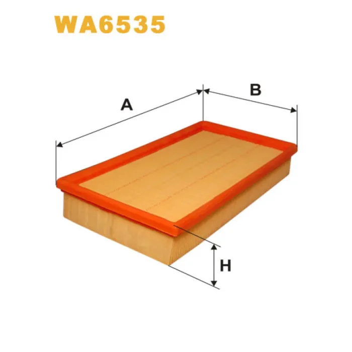 Фільтр повітря Ford Fiesta IV (96-02), Focus, Tourneo Connect, Transit Connect Wix Filters (WA6535)