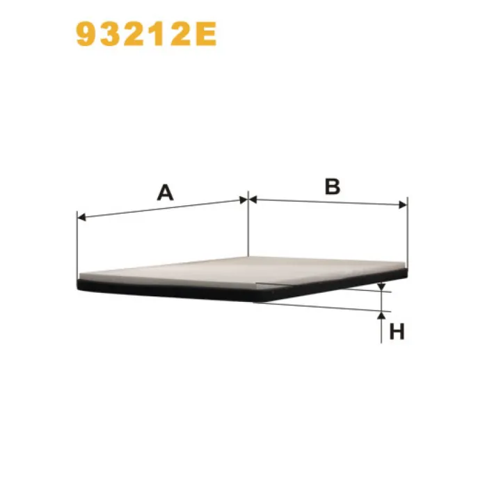 Фільтр повітря Daf 95 XF, XF105 Wix Filters (93212E)