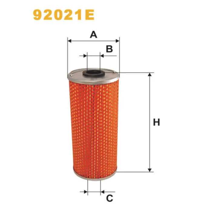 Фільтр оливи Autosan H; Evobus Intouro, O 404, Tourismo; Kaessbohrer S 300; Mercedes 1 Wix Filters (92021E)