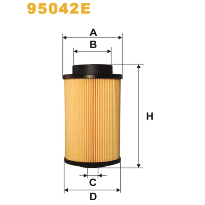 Фільтр паливний WIX FILTERS Erf, MAN (95042E)