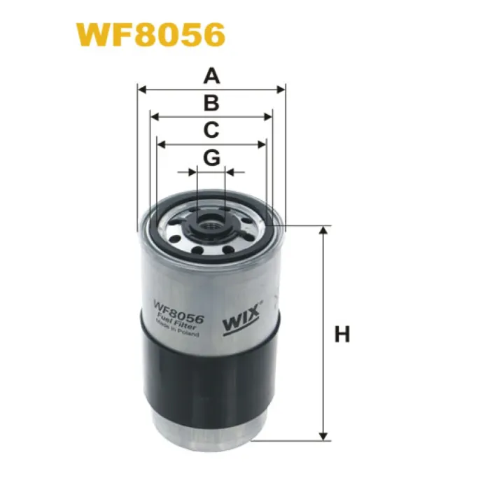 Фільтр паливний WIX FILTERS Ford (WF8069)