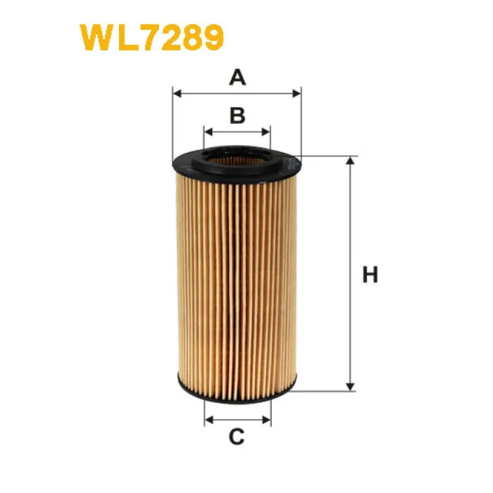 Фільтр оливи Mercedes E (W/S210), E (W/S211), S (W220) Wix Filters (WL7289)