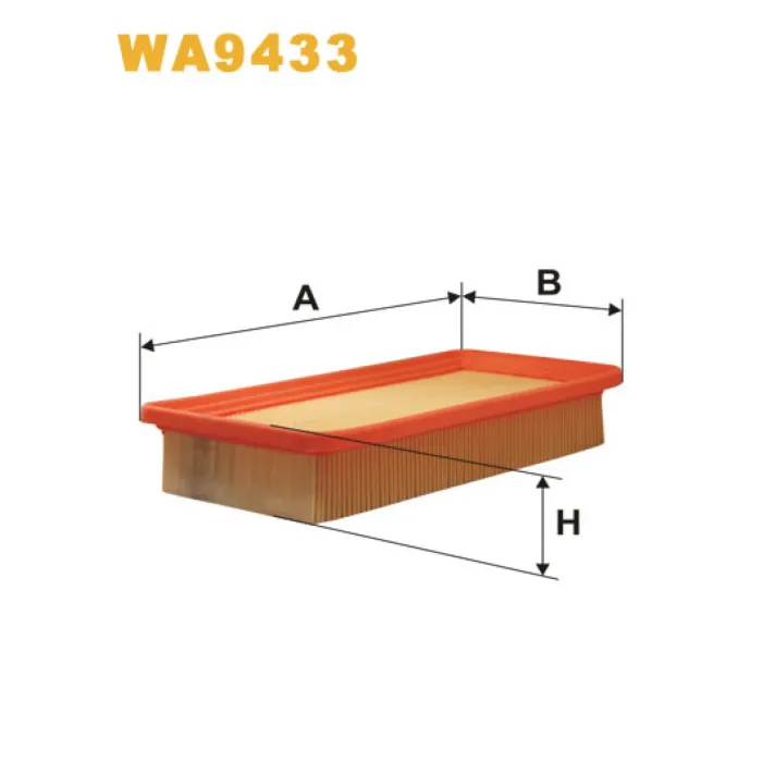 Фільтр повітря Hyundai Getz Wix Filters (WA9433)