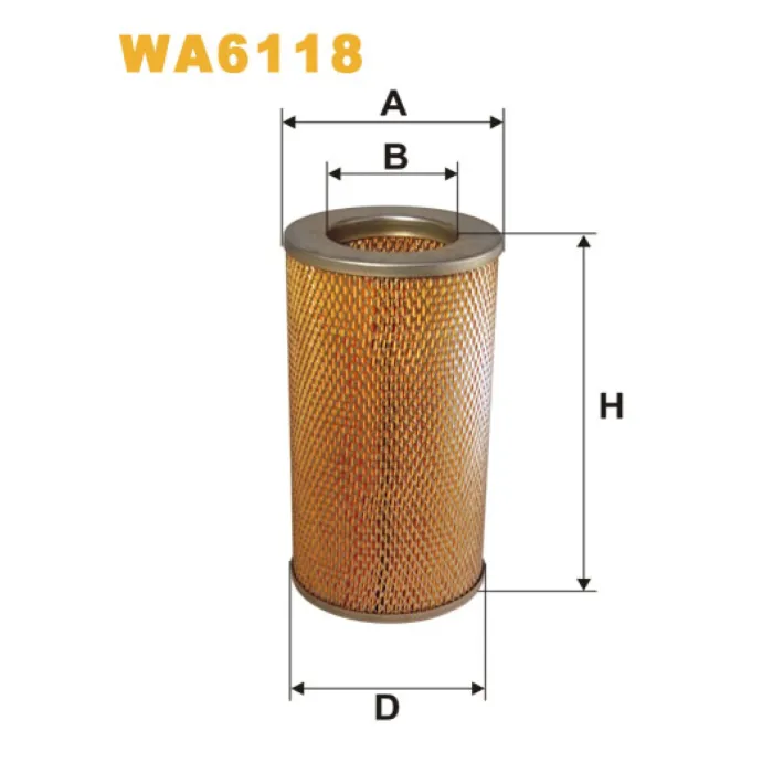 Фільтр повітря Toyota Hiace Wix Filters (WA6118)