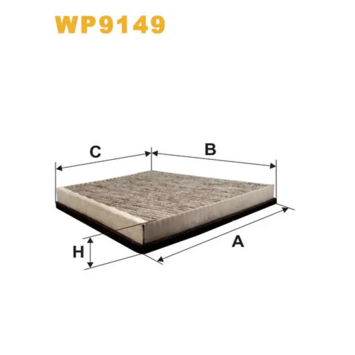 Фільтр салона Mercedes CLS (C219), E (W/S211) Wix Filters (WP9149)