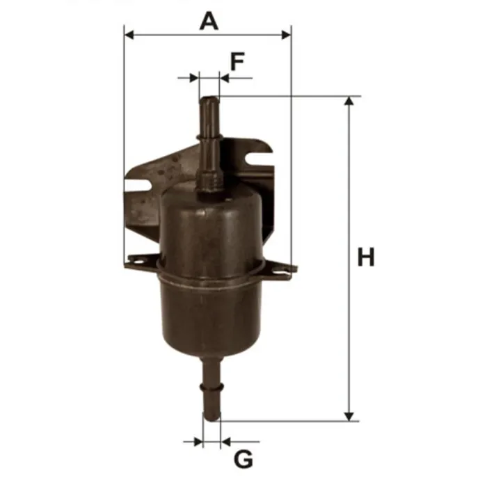 Фільтр паливний WIX FILTERS Fiat (WF8152)