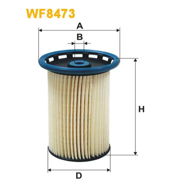 Фільтр паливний WIX FILTERS Porsch, Volkswagen (WF8473)