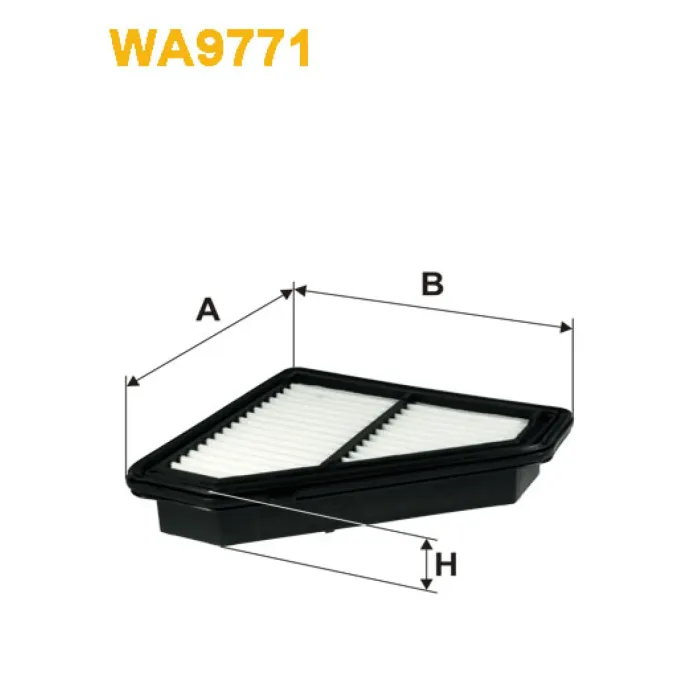 Фільтр повітря Honda Civic IX Wix Filters (WA9771)