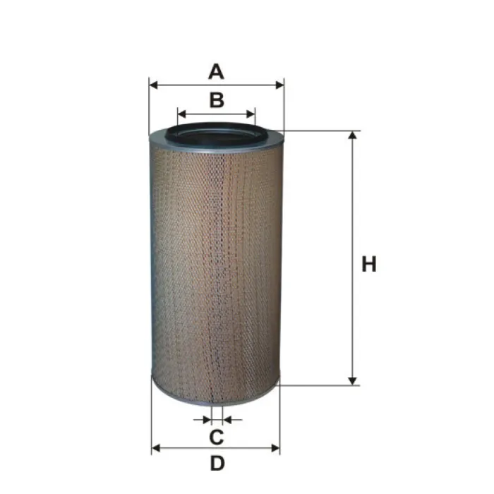 Фільтр повітря Kraz-Maz Wix Filters (93380E)