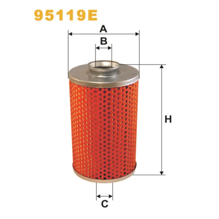 Фільтр паливний WIX FILTERS Karosa, Tatra, Zetor (95119E)