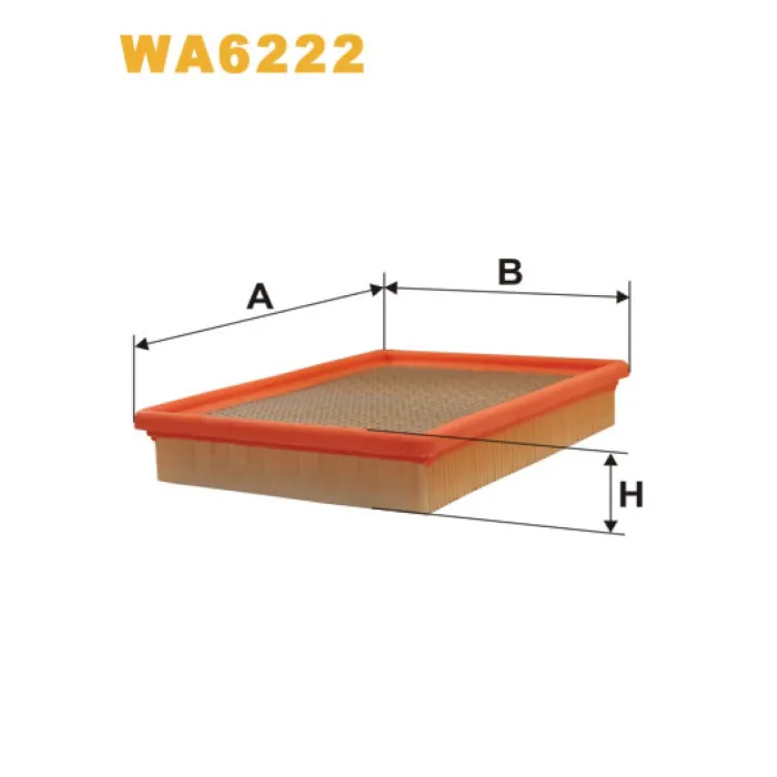 Фільтр повітря Cadillac Seville; Chevrolet Lumina, Monte Carlo, Trans Sport; Opel Si Wix Filters (WA6222)