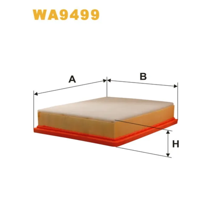 Фільтр повітря Wix Filters (WA9499) (Saab 9-3 (II/YS3F))