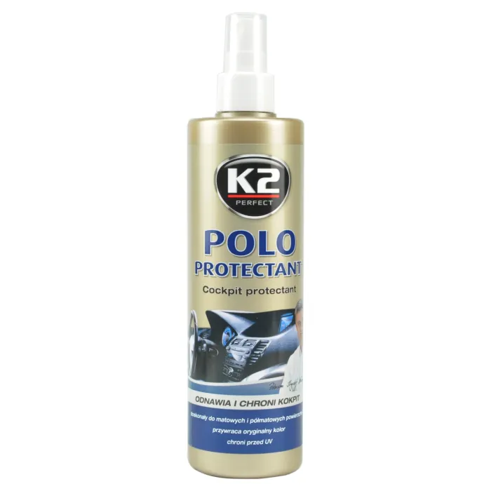 Поліроль для пластику K2 Polo Protectant матовий прозорий 350 мл (K410)