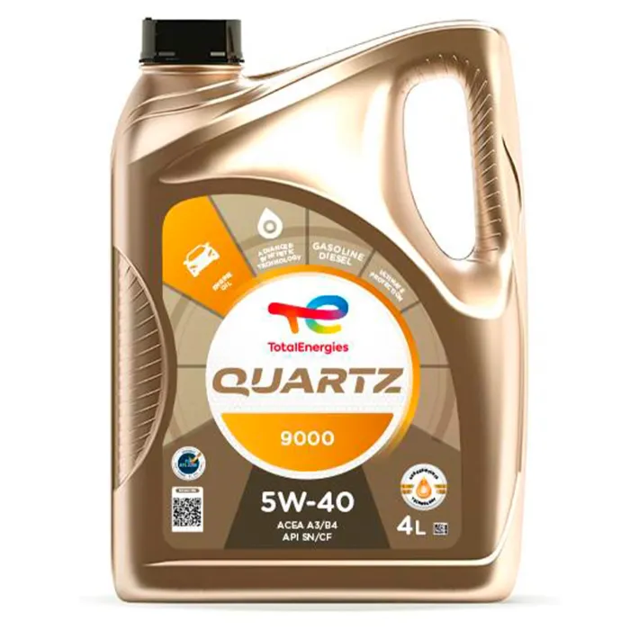 Олива моторна TOTAL Quartz 9000 5W-40 4 л (148597)