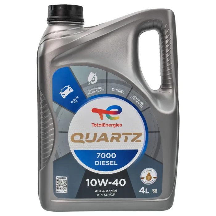 Олива моторна TOTAL Quartz Diesel 7000 10W-40 4 л (203710)