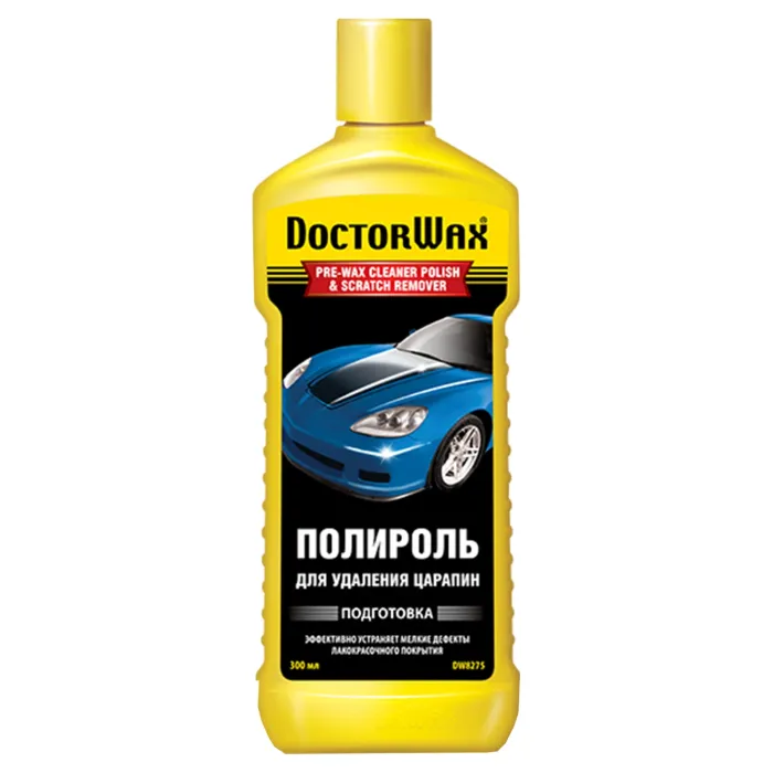 Поліроль для видалення подряпин Doctor Wax 300 мл (DW8275)