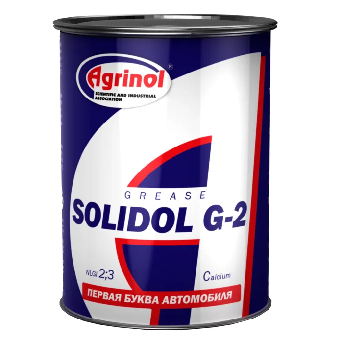 Мастило універсальне AGRINOL Солідол Ж-2 пластичне мінеральне жовте 0,8 кг