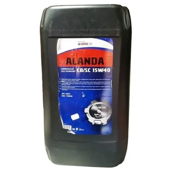 Олива моторна LOTOS Superol Alanda CB/ SC 15W-40 26 кг (WF-E301410-000)