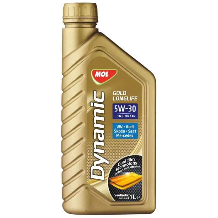 Олива моторна MOL Dynamic Gold LongLife 5W-30 1 л (13301113)