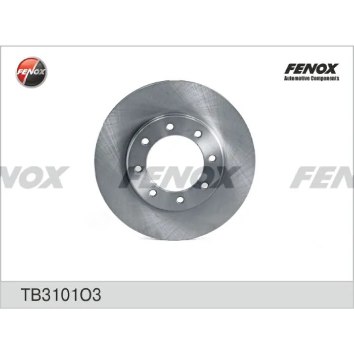 Гальмівний диск 3101 O3 ЗІЛ 5301 Бичок Optimal Fenox (TB3101O3)
