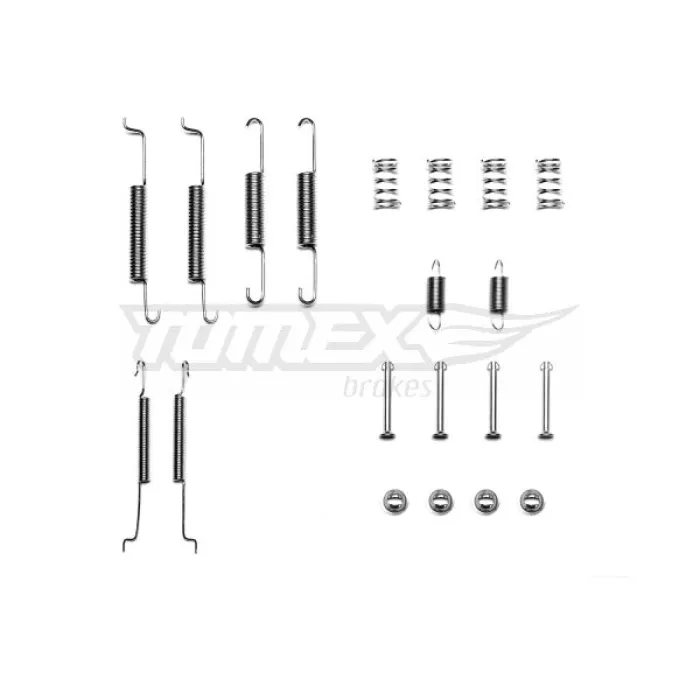 Ремкомплект гальмівних колодок барабанних Tomex (TX 40-01)