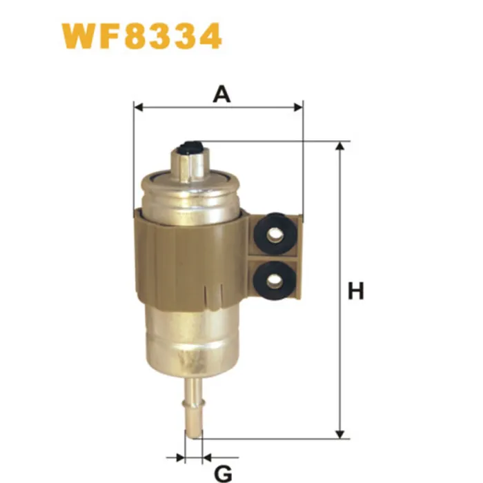 Фільтр паливний WIX FILTERS Honda (WF8334)