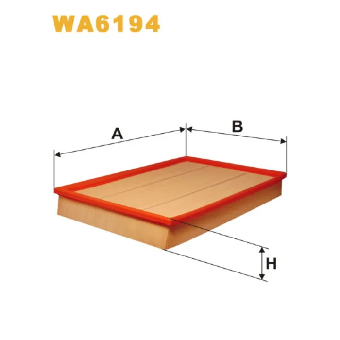 Фільтр повітря BMW Serie 3 (E30), Serie 5 (E28) Wix Filters (WA6194)