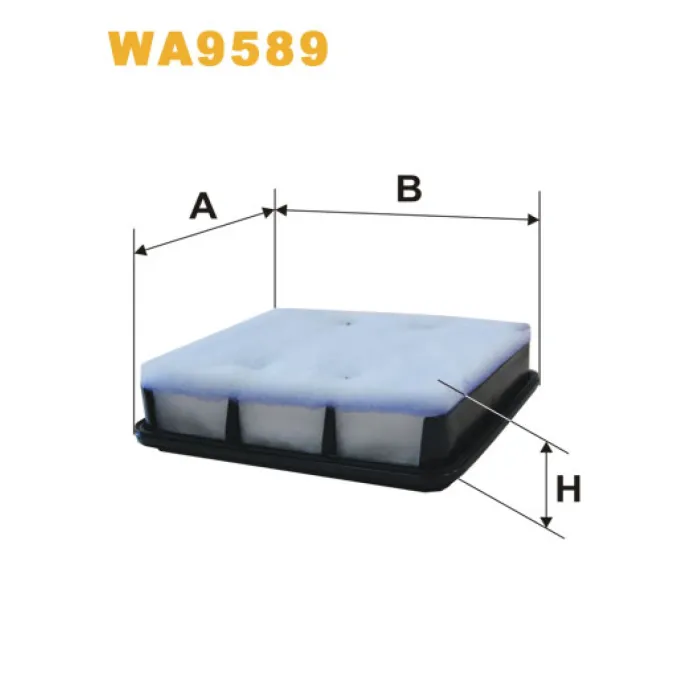 Фільтр повітря Mitsubishi L200 Wix Filters (WA9589)