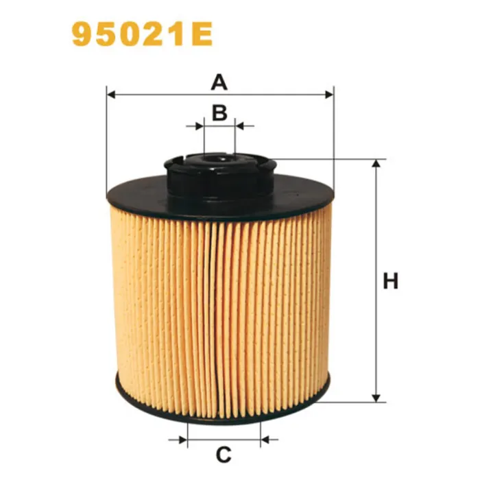 Фільтр паливний WIX FILTERS Evobus, Mercedes-Benz (95021E)