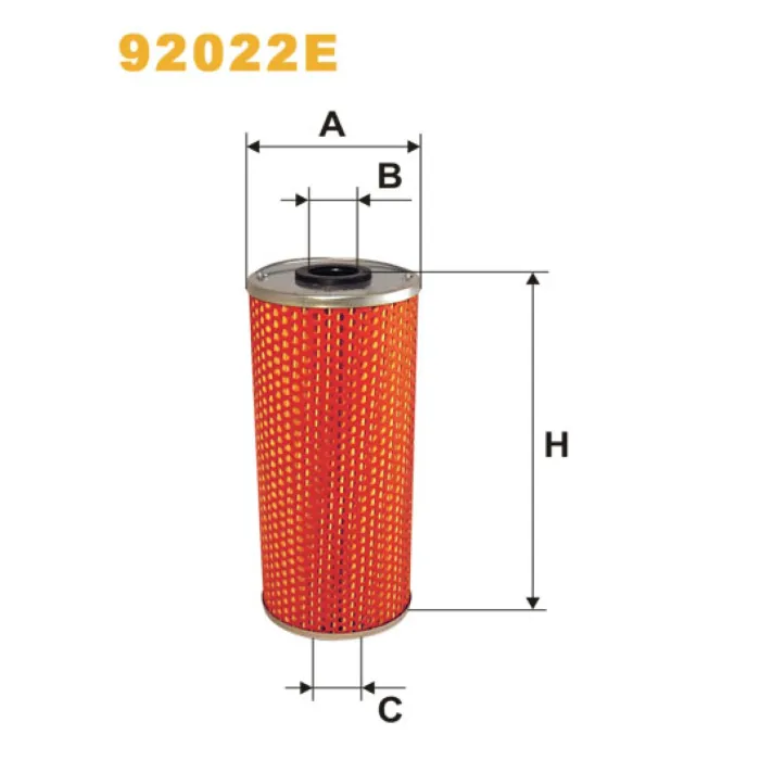 Фільтр оливи M.A.N. 19T, 23T, 24T, 26T, 27T, 32T, 33T, 35T, 41T, F2000/F2000 Evolution Wix Filters (92022E)