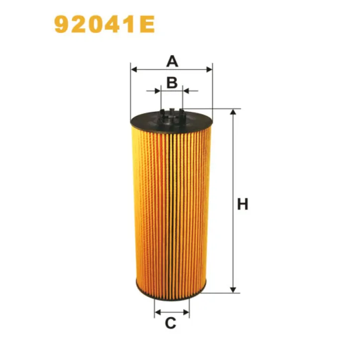 Фільтр оливи Evobus (Mercedes Bus/Setra) Setra S 400, Travego; Kaessbohrer S 300, S 40 Wix Filters (92041E)