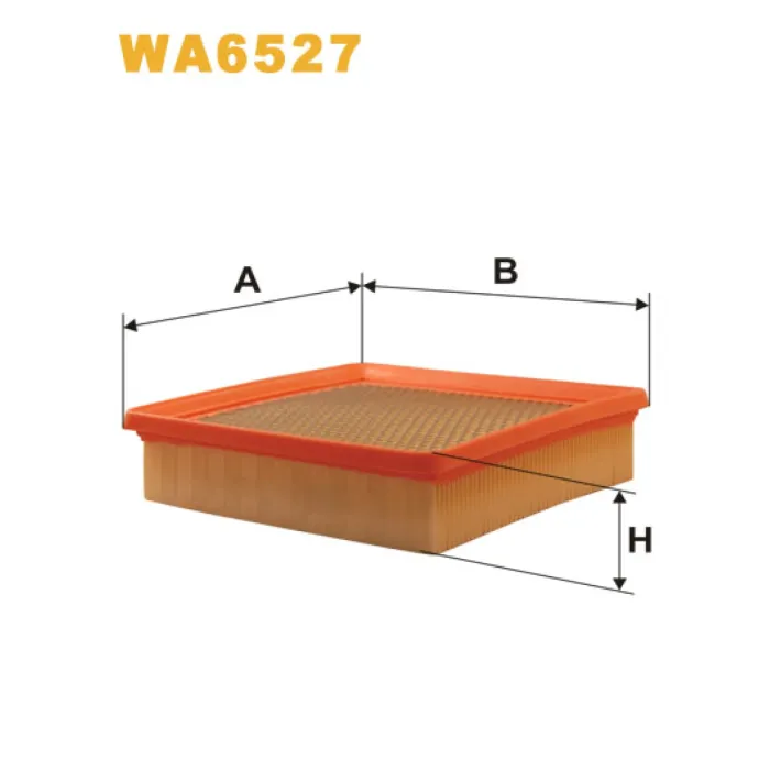 Фільтр повітря Honda Capa, Civic V, Civic VI, CR-V, HR-V, Insight Wix Filters (WA6527)