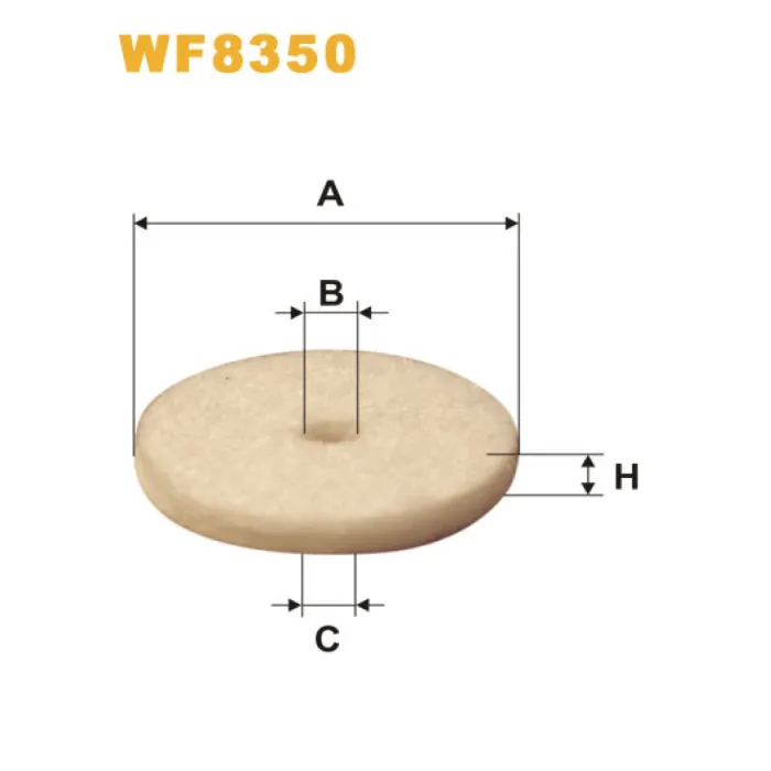 Фільтр паливний WIX FILTERS ГБО "BEDINI" (WF8350)