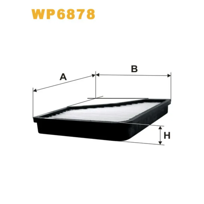Фільтр салона Mercedes CL (C140), S (W140) Wix Filters (WP6878)