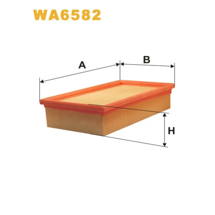 Фільтр повітря Ford Transit (92) Wix Filters (WA6582)