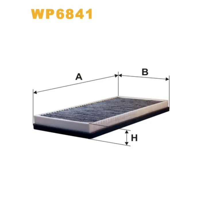 Фільтр салона Peugeot 406, 406 Coupe; Porsche 911 (996) 97-05, 911 (997) 04-, Boxster/ Wix Filters (WP6841)