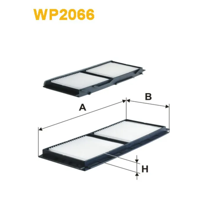 Фільтр салона Mazda 3 (BL) Wix Filters (WP2066)