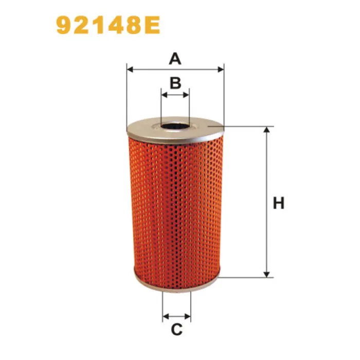 Фільтр оливи Jelcz PR 110, PR 110 DC, T 120; Kaessbohrer S 300; Liaz 18-33,5T; FMZ Plo Wix Filters (92148E)