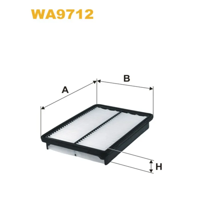Фільтр повітря Hyundai ix35, Santa Fe II; Kia Sorento II Wix Filters (WA9712)