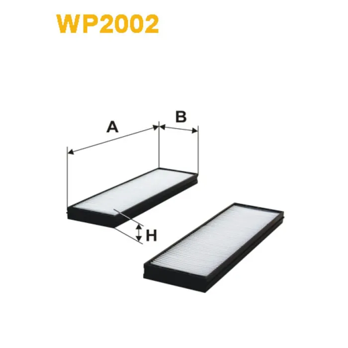 Фільтр салона Wix Filters (WP2002) - (Hyundai i20)