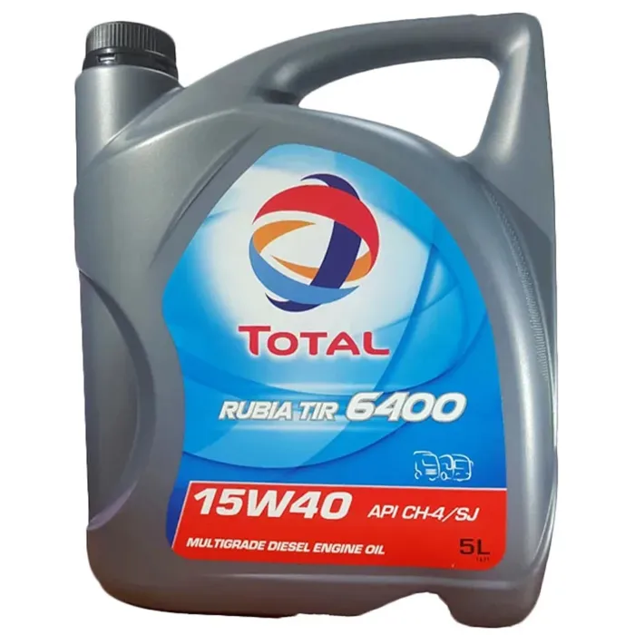 Олива моторна TOTAL Rubia TIR 6400 15W-40 5 л (148587)