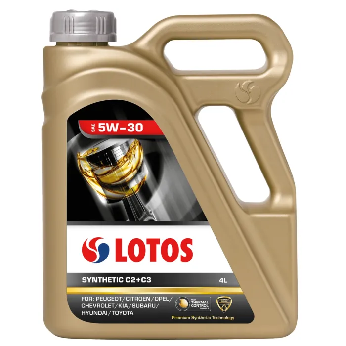 Олива моторна LOTOS Synthetic C2/C3 5W-30 4 л (WF-K404D90-0H0)