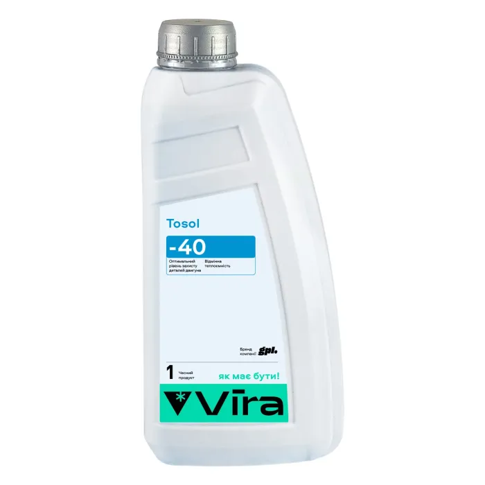 Рідина охолоджуюча VIRA Tosol -40 °C синя 1 кг (VI0011)