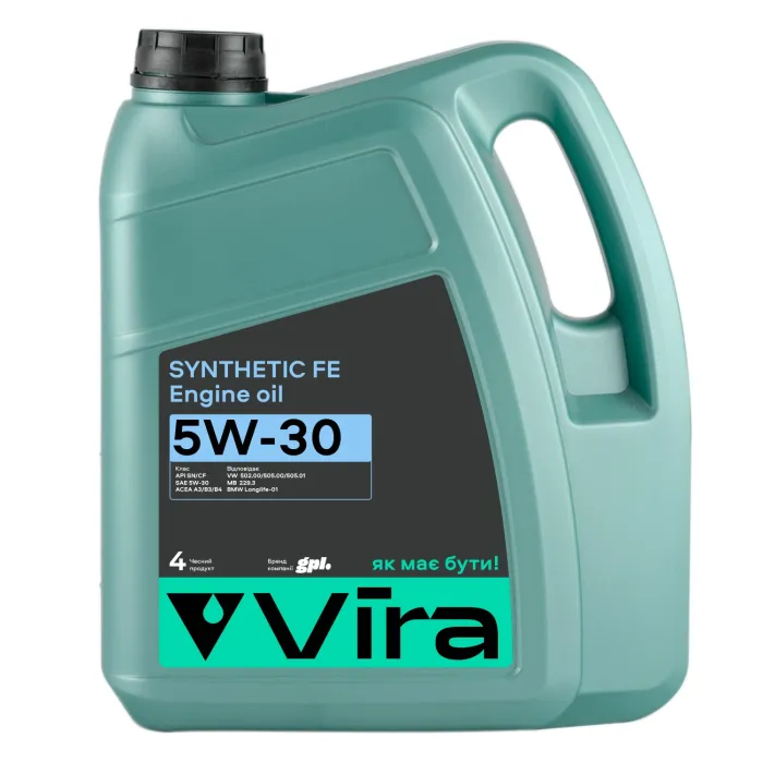 Олива моторна VIRA Synthetic FE 5W-30 4 л (VI0267)