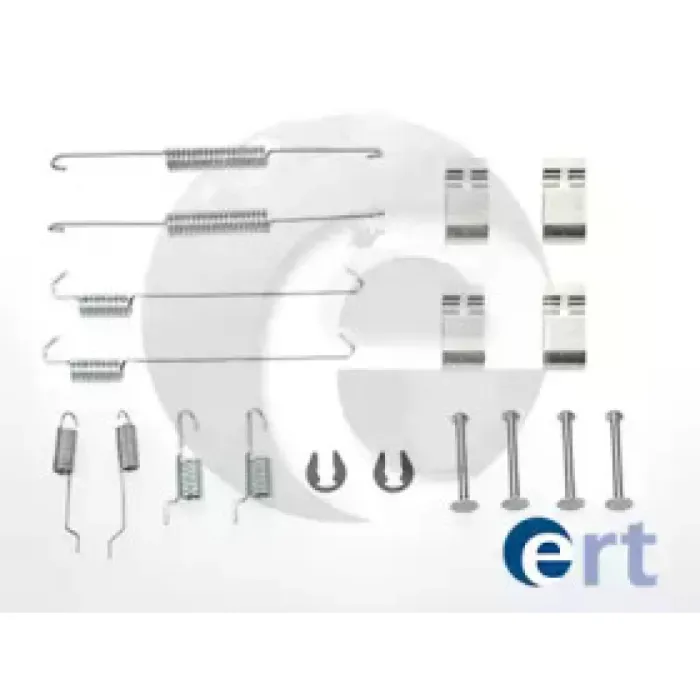 Комплект гальмівних колодок монтажний ERT (310113)